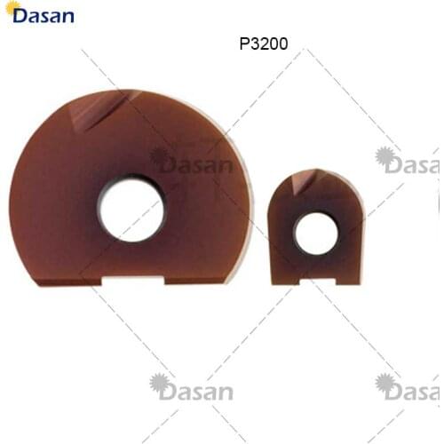 10PCS P3200 D08 R4 D10 R5 D12 R6 D20 D25 Carbide Milling Inserts for T2139 Face End Mill Holder