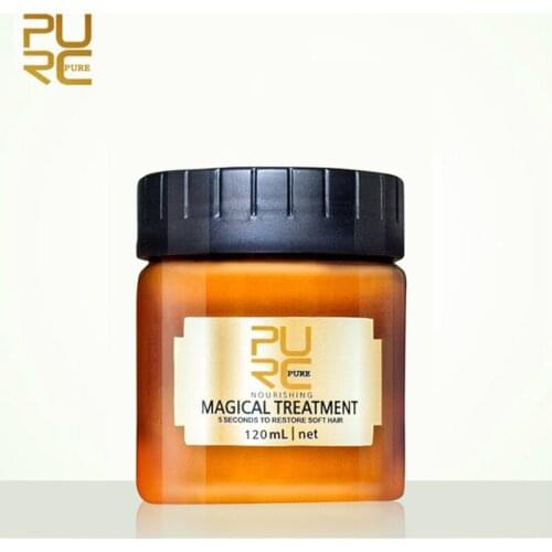 PURC Magical Hair Mask 5 Seconds Repairs Frizzy Make Hair Soft Smooth Deep Repair Keratin Hair Treatment for Hair Care 60ml120ml