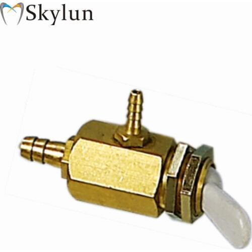 10PCS Dental Chair Unit Main Air Switch 3mm Copper Connector main air valve High Quality Dental materials accessories SL1210