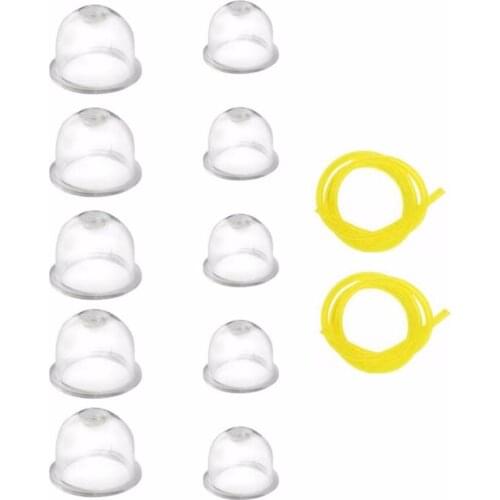 5 X Small Primer Bulbs 5 X Large + 2 Feet Fuel Line For Victa Echo Homelite Stihl Talon Ryobi Honda Garden Tools