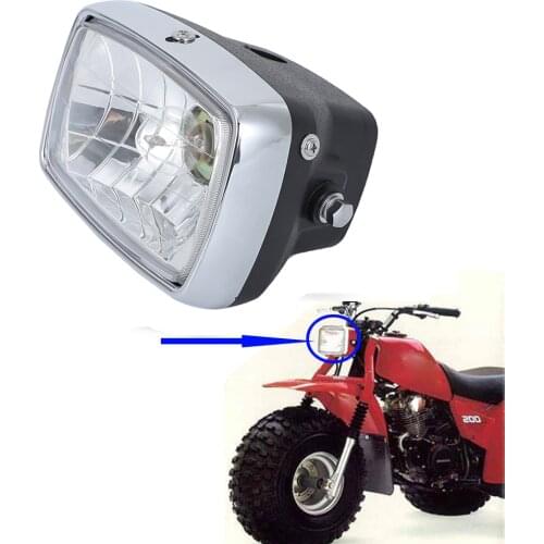 ATV Parts Headlight Assembly Replace 33100-VM4-003 For Honda ATC110 1981 1982 / FourTrax 125 TRX125 2x4 1985