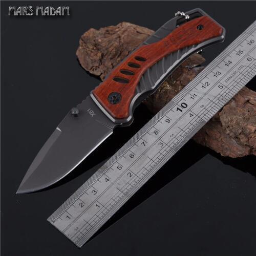 Free shipping wide blade Survival Pocket Knife Tactical Folding Knife Hunting Knife Outdoors Camping EDC Tools