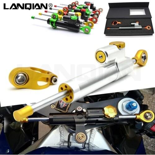 Motorcycle Damper Steering Stabilizer Moto Linear Safety Control For Ducati 950 MULTISTRADA 748 900SS 916/916SPS MONSTER M400