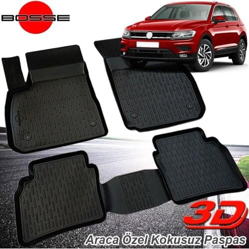 For VW Tiguan Mat 3D Pool 2016 2021 BOSSE
