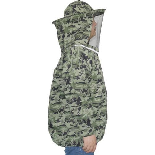 Camouflage Beekeeping clothing Breathable Apiculture Anti-bee Clothing Farm Protect Beekeeper Beekeeping suit 1 Pc