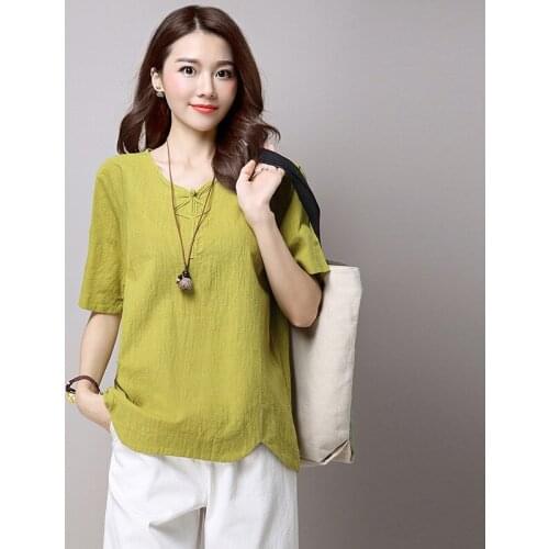 Hot Sale Spring Women Cotton Linen Yoga Meditation Clothing Female Traditional Chinese Tai Chi Meditate Loose Martial Arts Shirt