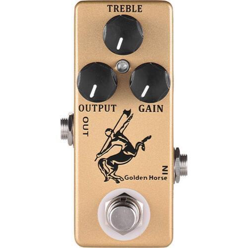 MOSKY Horse Guitar Effect Pedal Overdrive Guitar Pedal Full Metal Shell True Bypass Guitar Parts & Accessories