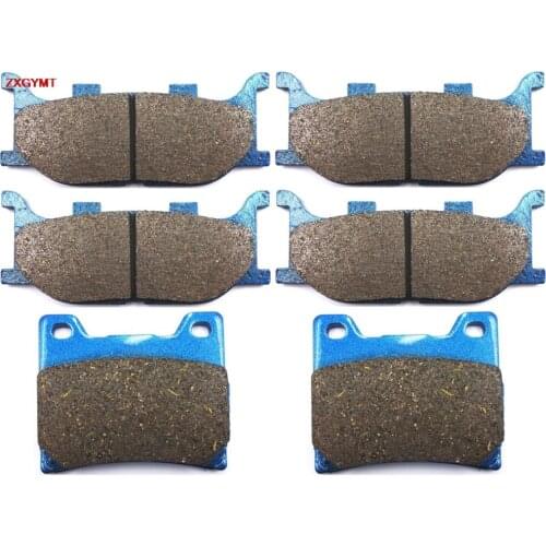 Sinter HH Brake Shoe Pads Set for YAMAHA XVS 1100 XVS1100 Drag Star 1999 - 2006 Front Rear 06 99 05 04 03 02 01 00