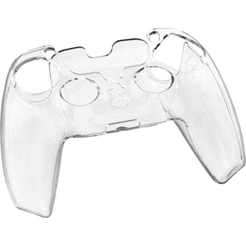 Transparent Case Compatible for PS5 Controller PC Protective Housing Shell Case Cover