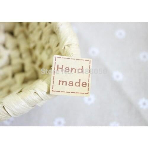 DIY Scrap booking Kraft Paper Labels Stickers Hand made Envelopes Seals Sticker 1000pcs/lot