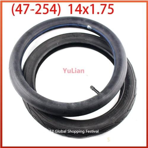 14 Inches Tire for Moutain Bicycle 14x1.75 47-254Road Cycling Bike Parts 14*1.75 Bicycle Tires