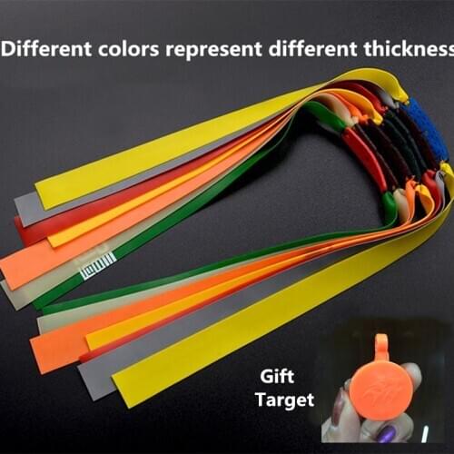 Outdoor Sports Hunting Competitive Slingshot Rubber Band Childrens Toy Elastic Rubber Outdoor Toys For Kids