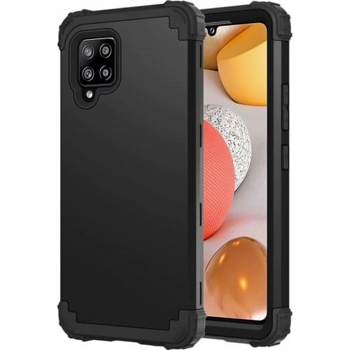 Heavy Duty Hybrid Sturdy Armor Defender High Impact Shockproof Protective Case For Samsung Galaxy A42 5G Cover