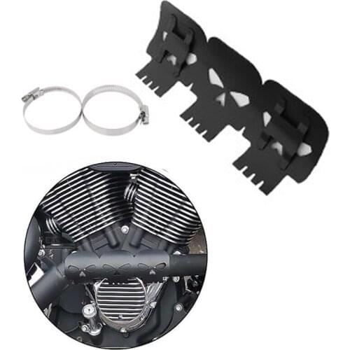 Motorcycle Exhaust Pipe Heat Shield Cover Guard Protector Accessories exhaust muffler hfor Harley Husqvarna KTM EXC BMW r1200gs