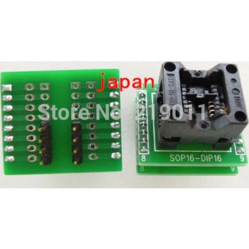 Japan import IC adapter SOP8 TO DIP8 150MIL SOP8 TURN DIP8 OTS-16-03