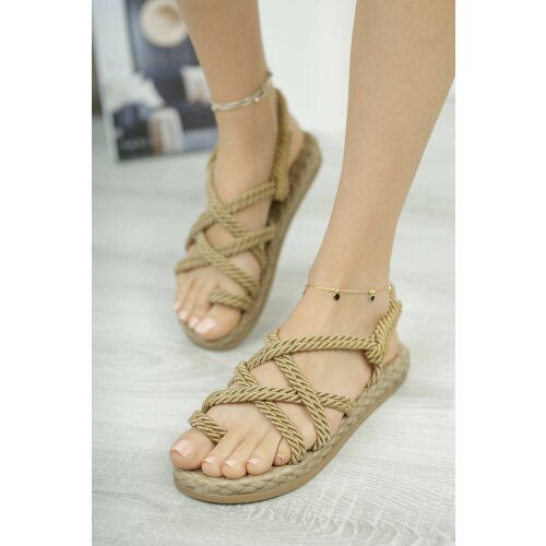 Women Wicker Sandals Shoe