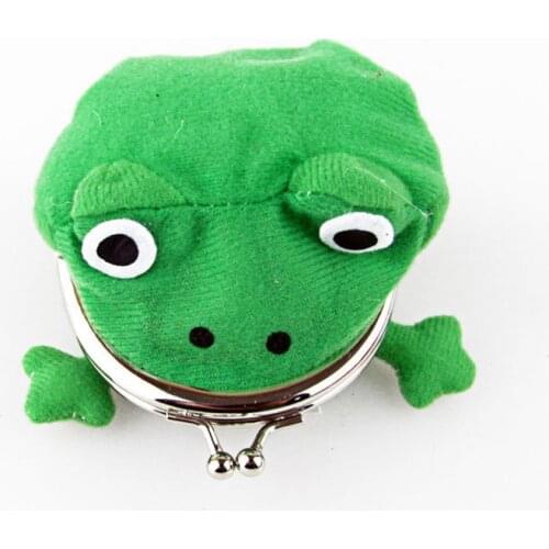 Hokage Ninjia Frog Coin Purse Cosplay Props Frog Wallet Anime Cartoon Manga Flannel Coin holder Cute
