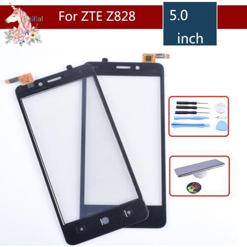 10PCS Touch Screen Digitizer For ZTE Avid Plus Z828 Z828L Touch Panel Touchscreen Lens Front Glass Sensor NO LCD Z828 Replacemen