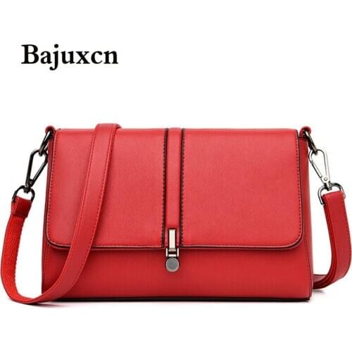 2020 Fashion Flip shoulder bag for women crossbody bags With door lock luxury Brand women leather bag 5 colors PU Messenger bag