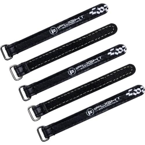 5PCS IFlight Microfiber Leather Battery Strap 10X130mm for RC FPV Racing Freestyle Tinywhoop Cinewhoop Toothpick Drone DIY Parts