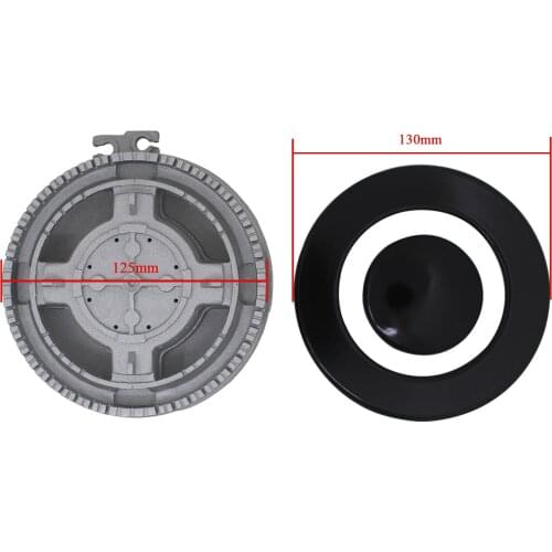Base Outdiameter 130mm Sabaf Triple burner I 130mm for gas cooker with