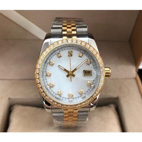 37.5mm Business watch Automatic Self-Wind movement High quality Mechanical watches Mens watch no logo Limited Edition