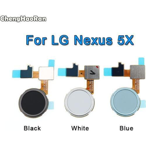ChengHaoRan Touch ID Fingerprint Scanner Sensor Home Return Key Menu Button Flex Cable Ribbon for LG Nexus 5X