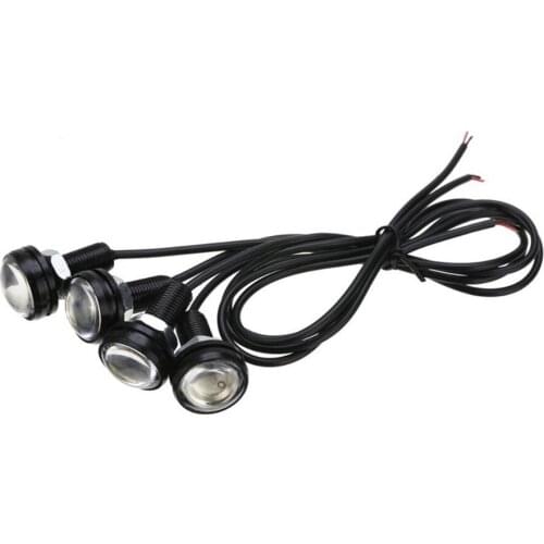 DC 12V 4pcs For Marine Boat Lights Blue LED Boat Light Waterproof Signal Lamp Eagle Eye Light