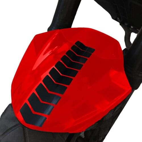Arrow Design Jet Black Fender Helmet Sticker CinarExtreme