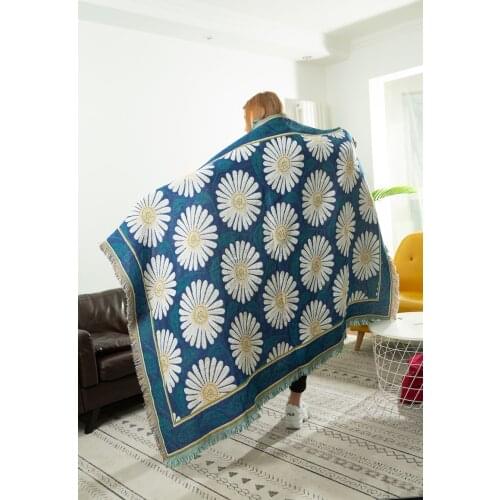 Geometric Home Bedding Blanket Plaid Baby Bedspread Chaircase Blanket Sweatshirt