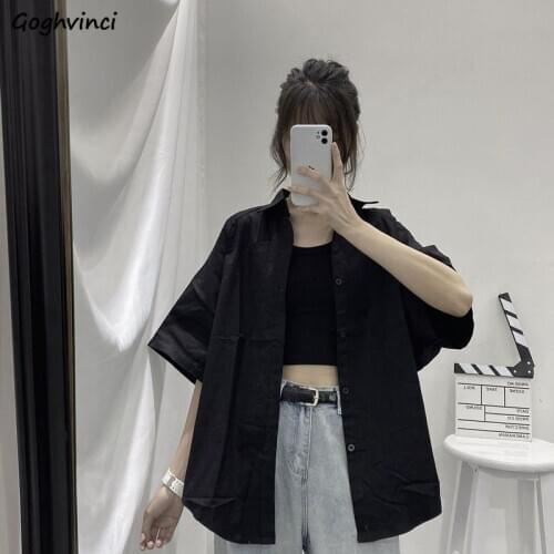Goghvinci Black Blouses