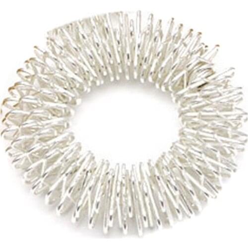 Body Finger Massage Rings Acupuncture Ring Gold/Silver Plated Cool