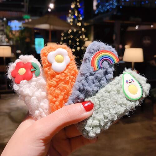 Korean Cartoon Animal Hair Pins For Girls Baby Clip Hair Accessories Toddler Pin Little Girl Hair Grips Kids Barrettes Headdress