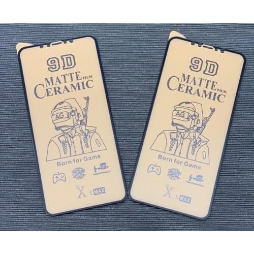 Matte Ceramics Tempered Glass For HUAWEI Mate 30 20 10 P40P30P20 Lite E P SMART Frosted 9D Full Cover Screen Screen Protector