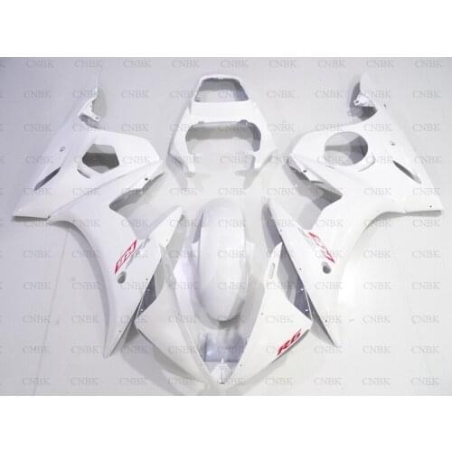 Full Body Kits for YZF600 R6 2003 YZF R6 Bodywork 04 05 YZFR6 Bodywork 2003 - 2005 White