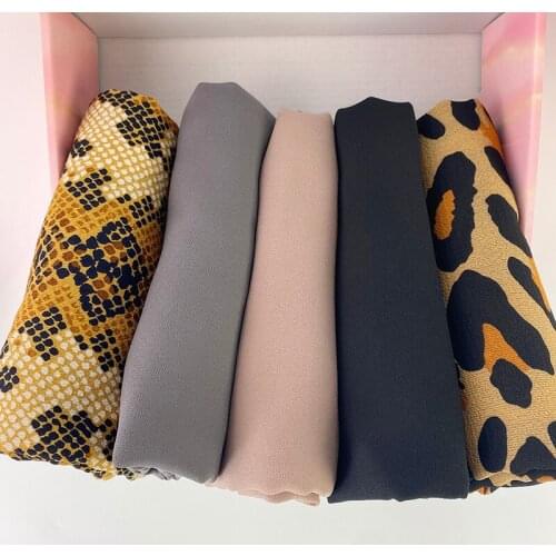 NEW WOMEN GIFTS BOX HIJABS HIAJBS SET CHIFFON SHAWLS