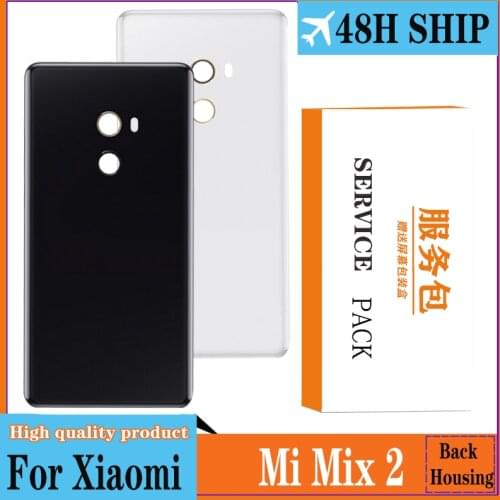 Original Back Housing for Xiaomi Mi Mix2 Back Cover Battery Xiaomi mix 2 Battery Back Cover ceramic Housing Self-replacement