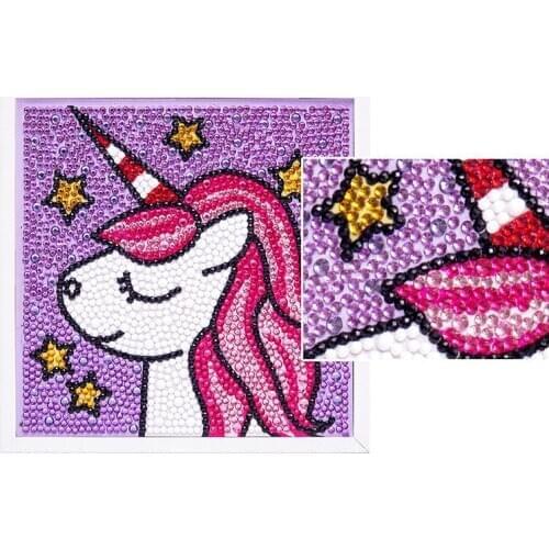 Full Round Diamond Embroidery Animals Unicorn Flamingo Pictures With Rhinestones Kit Home Decor 5D DIY Diamond Painting