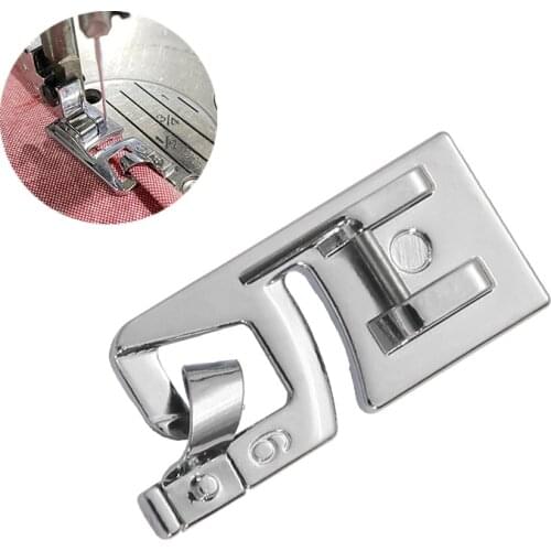 3Size Sewing Accessories Narrow Rolled Hem Sewing Machine Presser Foot Set Household Sewing Tools Embroidery Hoop