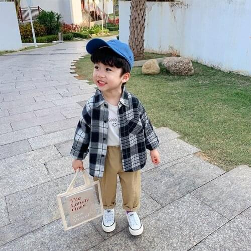 Lovely Spring Summer Boys Blouses Shirts Kids Children Clothing Top Overcoat Costume Sport Beach Cotton School High Quality