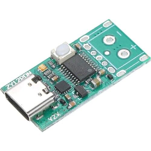 USB-C PD2.0/3.0 to DC Converter Power Supply Module Decoy Fast Charge Trigger Poll Polling Detector Tester(ZY12PDN)