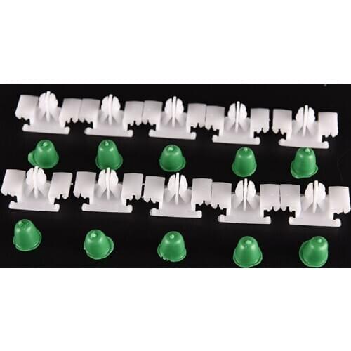 10pcs Car Door Bump Strip Fasten Clips Exterior Side Trim Moulding For Car E36 1992-2000 Hot Selling