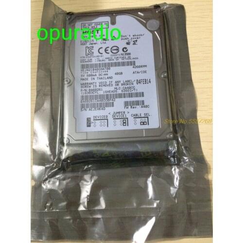 100% Brand new Hard Disk drive HEJ421040G9AT00 40GB For VW Car HDD navigation systems made in Japan