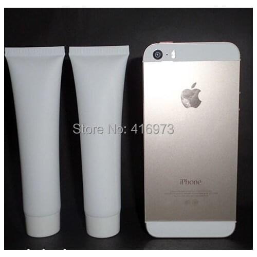 100pcs/lot 40ml empty mildy wash white matte soft tube or butter / handcream tube