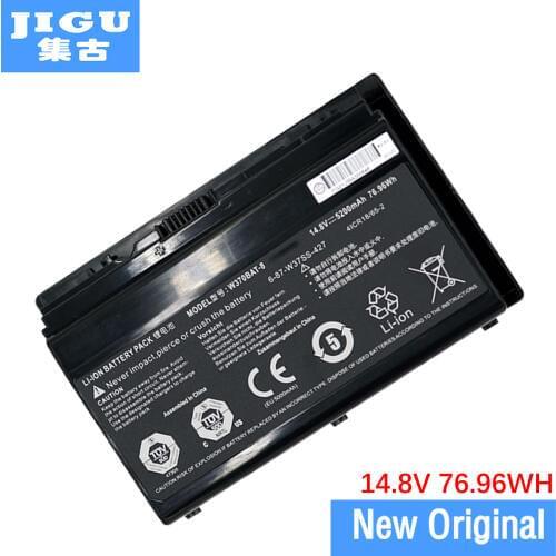 JIGU W370bat-8 Battery For Clevo W350et W350etq W370et Sager Np6350 Np6370 Xmg A522 Xmg Xmg A722 6-87-w370s-4271