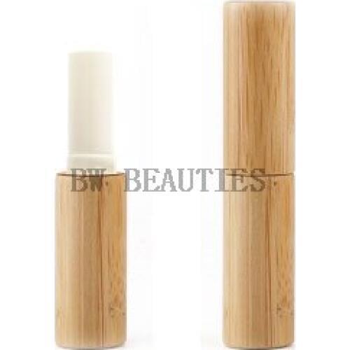 100Pcs/Lot 4g bamboo empty lip gross container lipstick tube DIY container,5ml lip balm tubes bamboo lipstick tube