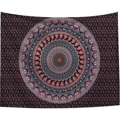 Decorative Indian Tapestry Mandala Hippie Wall Hanging Tapestry Bedspread Throw Wall Cover Home Decor