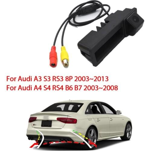 Rear View Camera For Volkswagen Tiguan L MK2 2016 2017 2018 2019 CCD Full HD Night Vision Trunk Handle Camera Waterproof