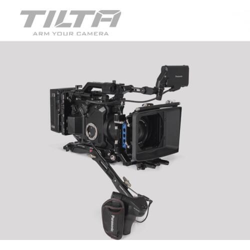 Tilta ES-T86 camera cage for Panasonic EVA1 rig Quick Release Baseplate V mount/ Anton mount Extend arm For PANASONIC EVA1