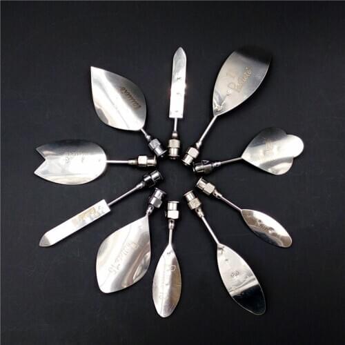 New Stainless Steel 3D Jelly Art Tools Jelly Cake Jello art Gelatin Tools puding nozzle 10 Pcs Set2